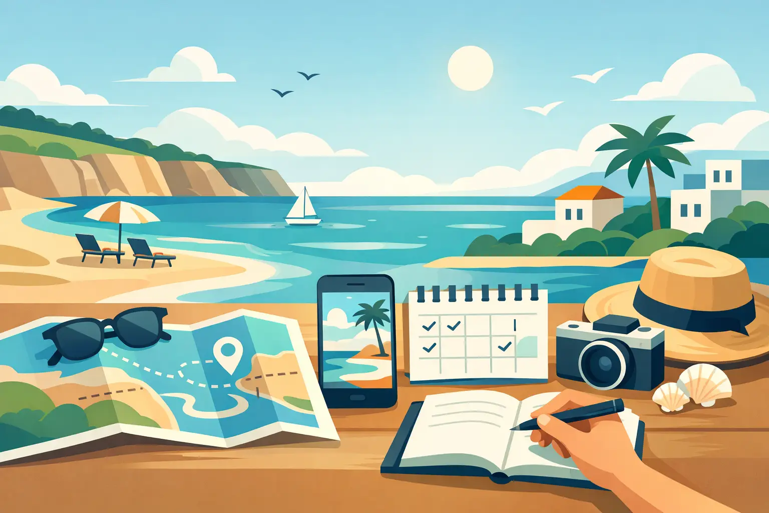 Cómo planear escapada costera sin complicarte