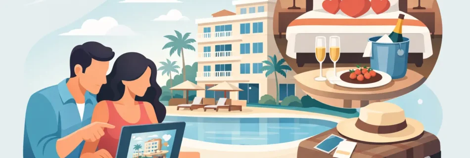 Cómo reservar hotel para aniversario bien