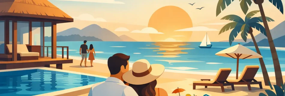 Guía de hospedaje para parejas en la playa