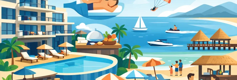 Qué incluye un hotel completo de playa