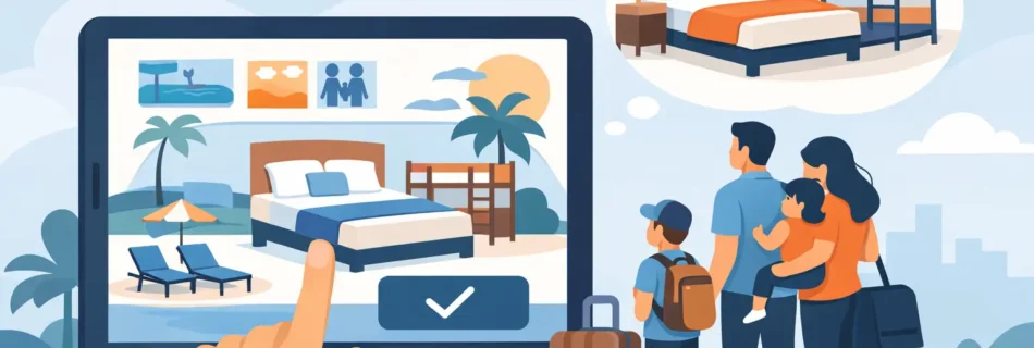 Cómo reservar una suite familiar sin complicaciones