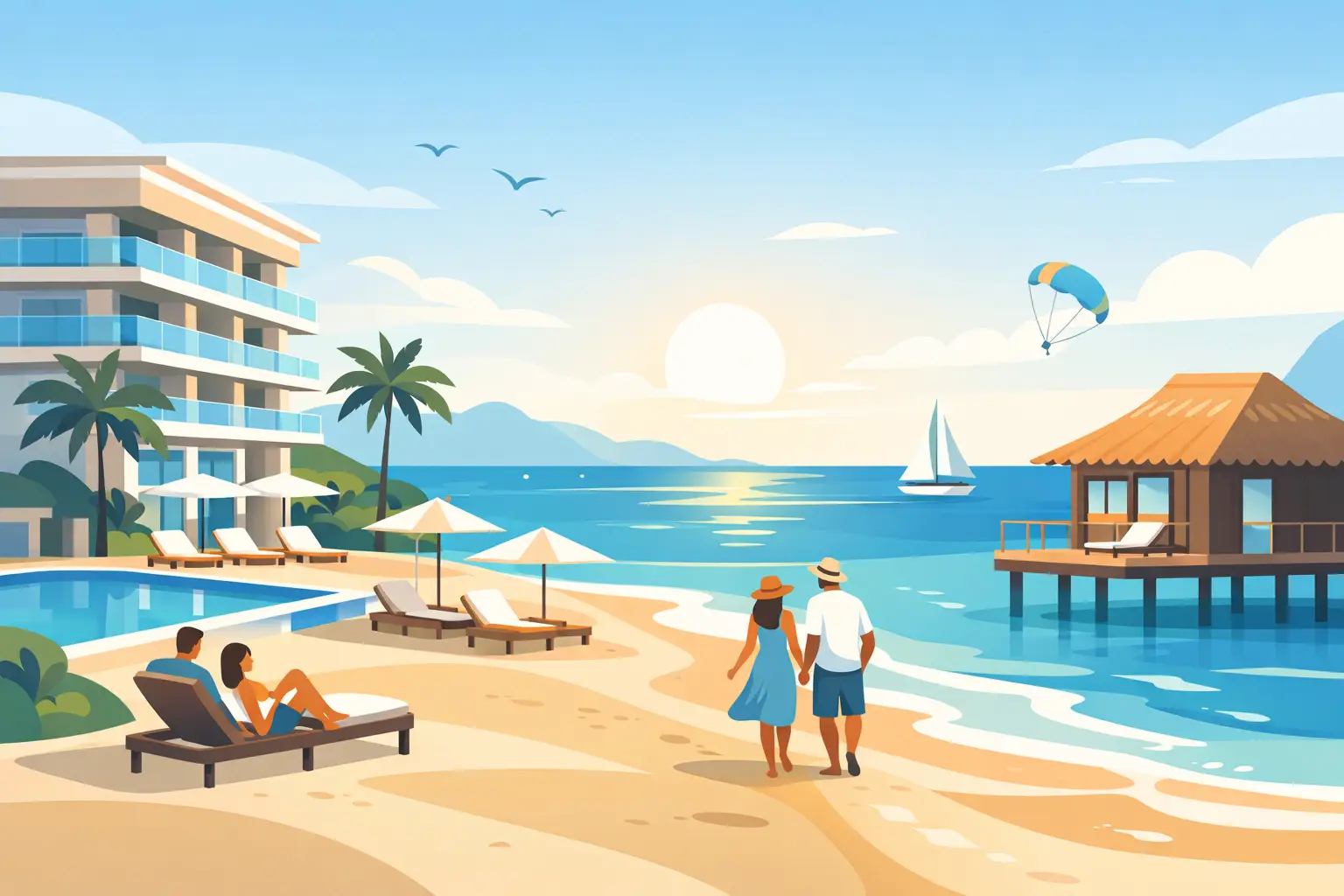 Hoteles de playa: qué marca la diferencia
