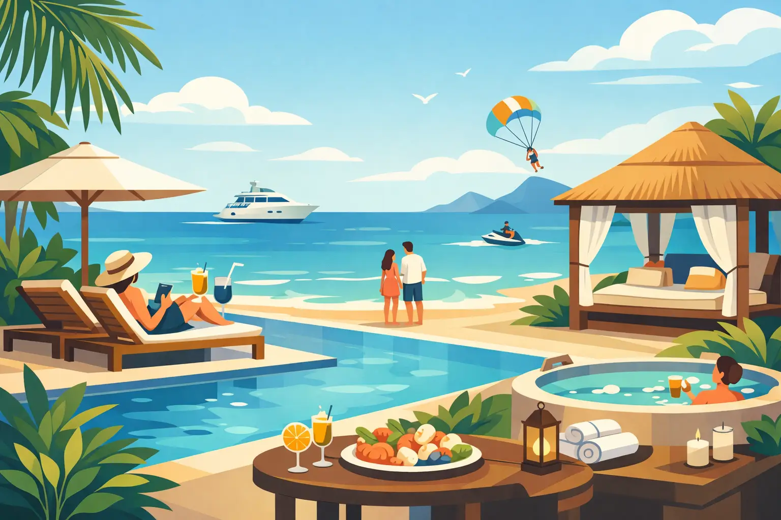 Mejores amenidades para vacaciones junto al mar