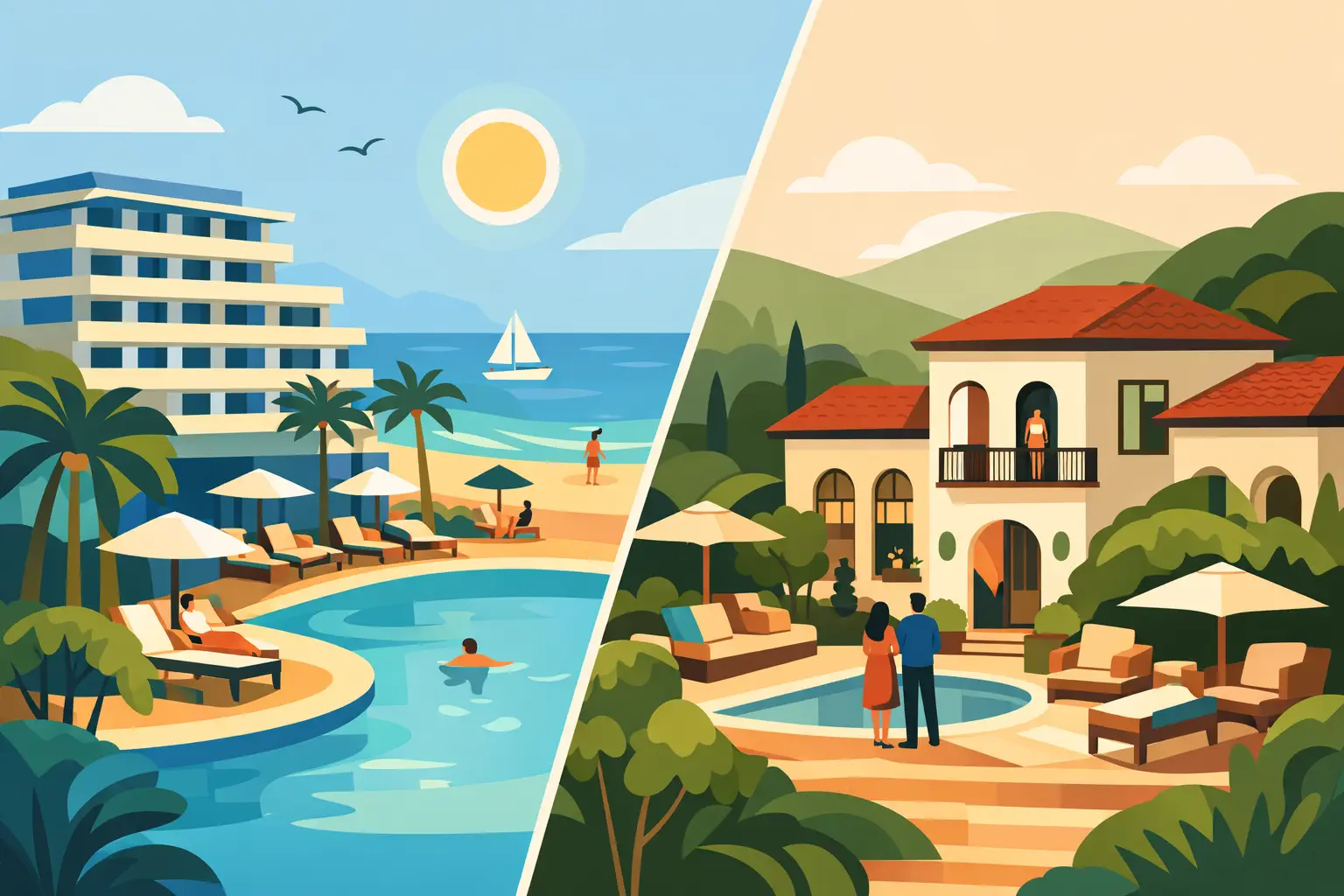 Resort todo incluido o hotel boutique: ¿qué eliges?